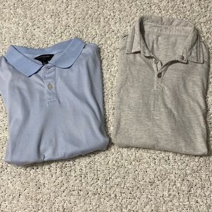 BKE and Banana Republic mens large pol style shirts. Sold together